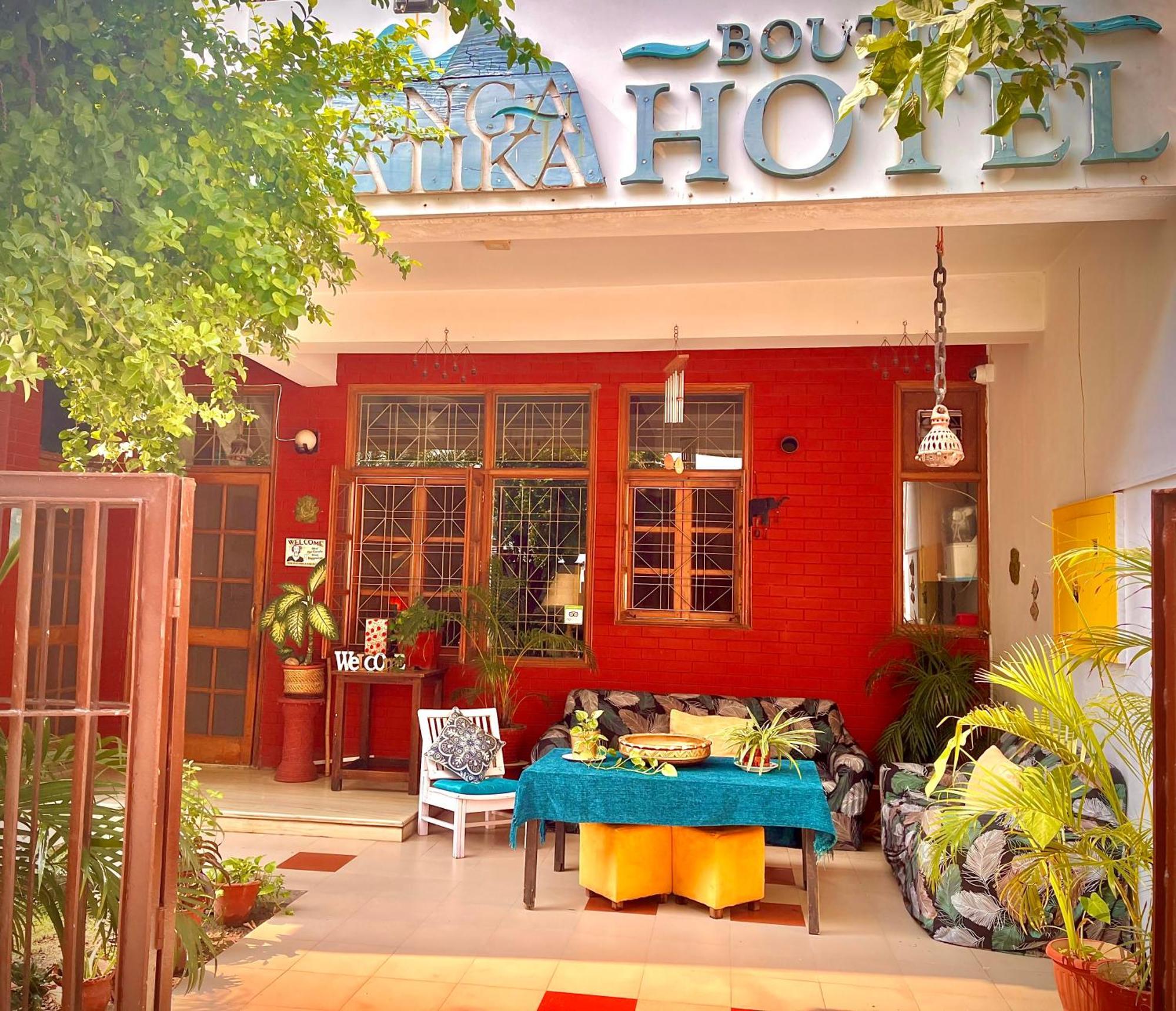 Ganga Vatika Boutique Hotel, Rishikesh Bagian luar foto